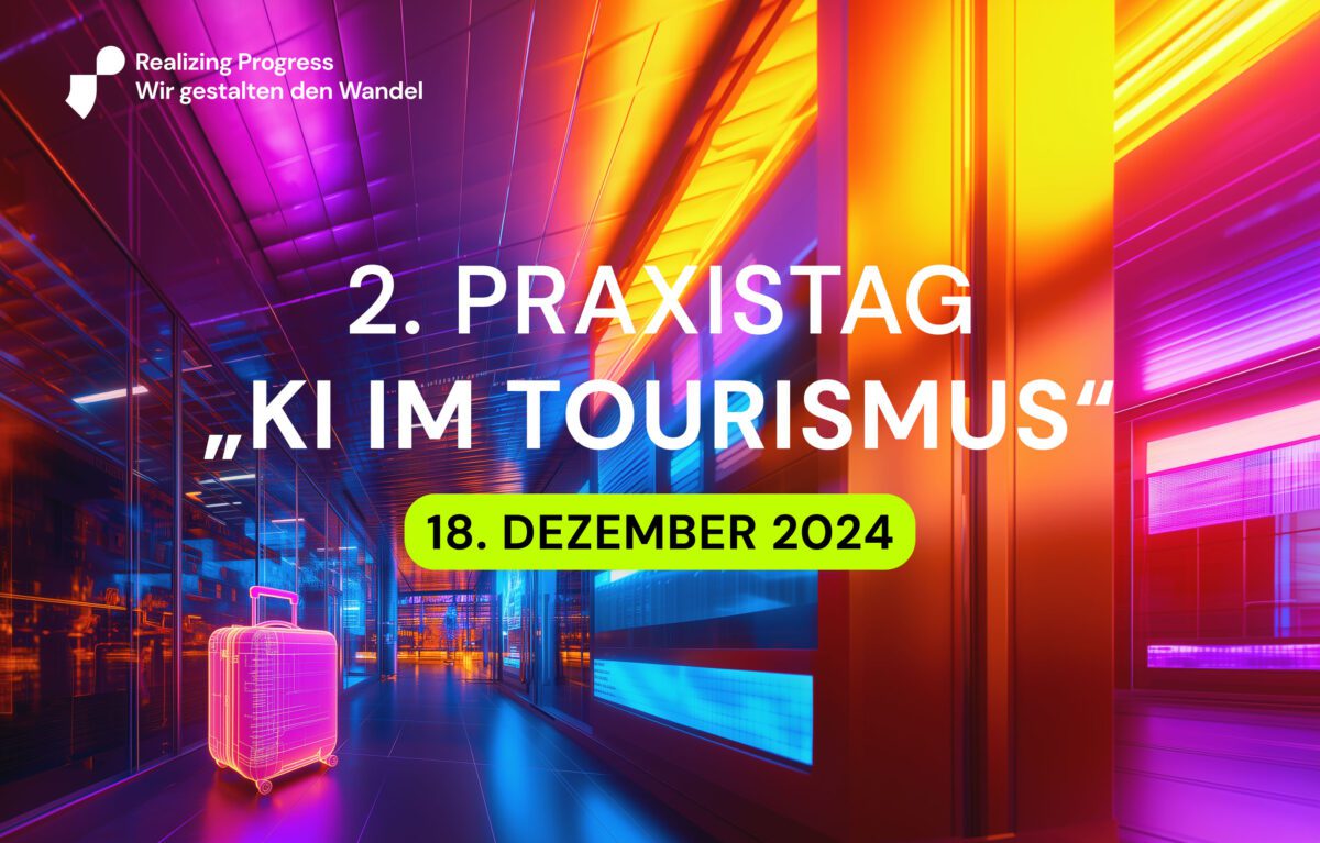 2. Praxistag „KI im Tourismus“ – Online-Event am 18. Dezember 2024 von Realizing Progress #KITourismus